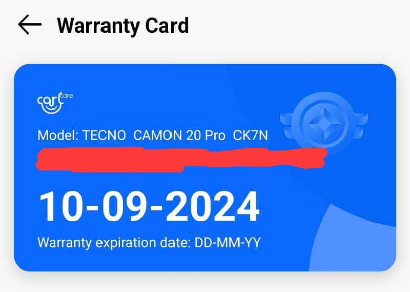 Techno Camon 20 Pro 8/256 10/10 Condition 2