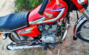 Honda 125 cc 2016 model bike for sale 03257844814