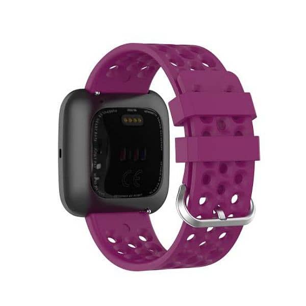 Perforated Silicone Strap for Fitbit Versa & Versa 2 0