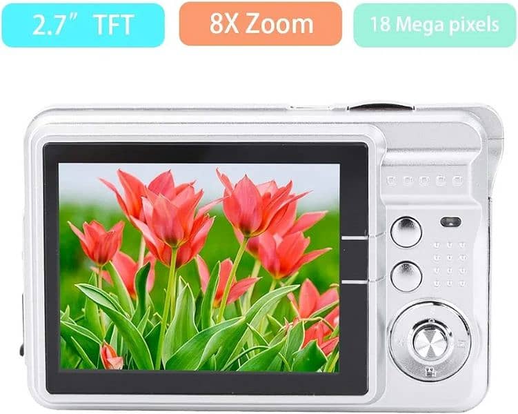 Digital Camera COMS Sensor 18MP, HD Digital Video Camera 1