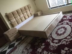 Bed, bed set, poshish bed, bedroom set, king size bed