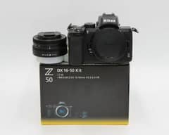 Nikon Z50 with kit lens