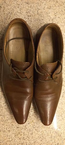 LOGO formal brown shoes 2