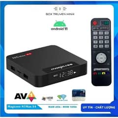 Magicsee N5 MAX X4 4gb 64gb Android 11 TV Box with S905X4