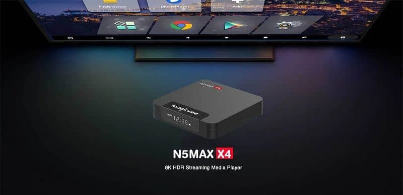 Magicsee N5 MAX X4 4gb 64gb Android 11 TV Box with S905X4 8