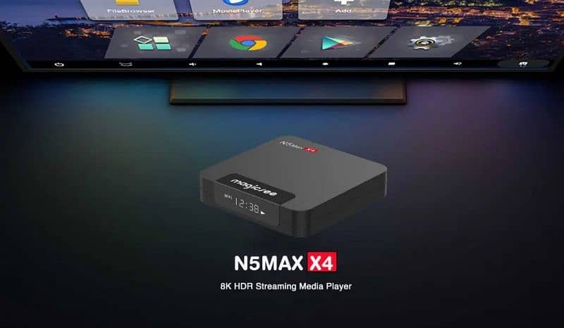 Magicsee N5 MAX X4 4gb 64gb Android 11 TV Box with S905X4 16