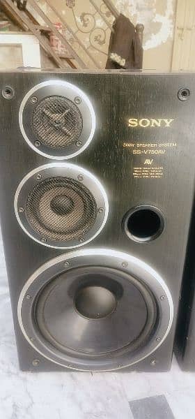 sony speaker model 750 number 03009466191 1