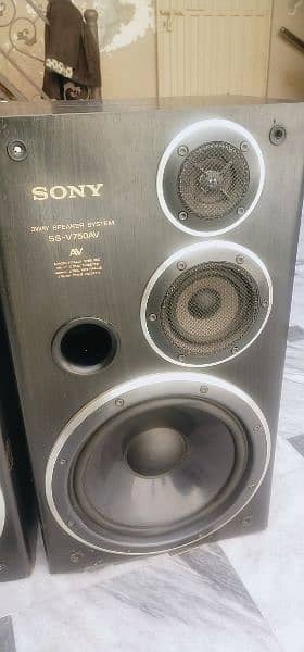 sony speaker model 750 number 03009466191 5