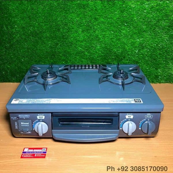 Used Japanese Stove Non stick Blue Flame Technology Delivery Available 1