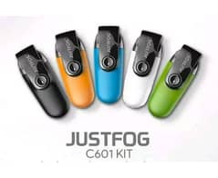 JUSTFOG C601 Battery 650mAh Vapes Pods nd Pens New Design 2024