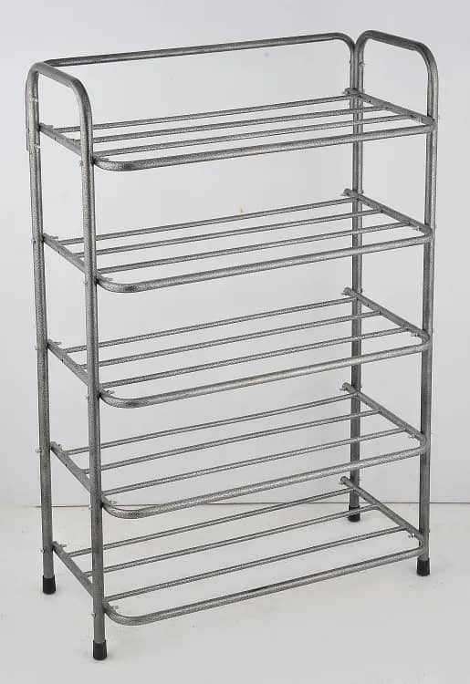 Brand New Iron 5 Layer Shoes Stand Rack Organizer Premium Quality 0