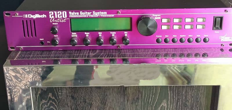 DIGITECH 2120 ARTIST GUITAR TUBE PREAMP PROCESSOR 0