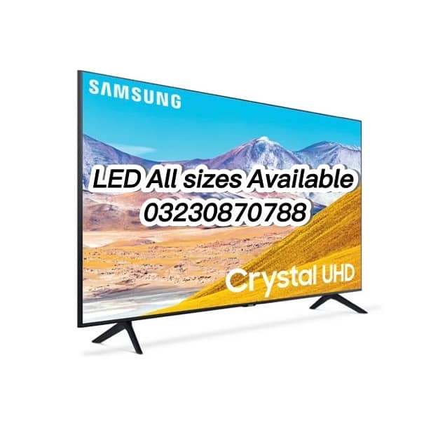 LED 32”43”49”55”65”70”75”85” samsung android 4k all size are available 0