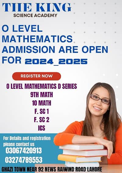 I am mathematics teacher o- level 5 year experience