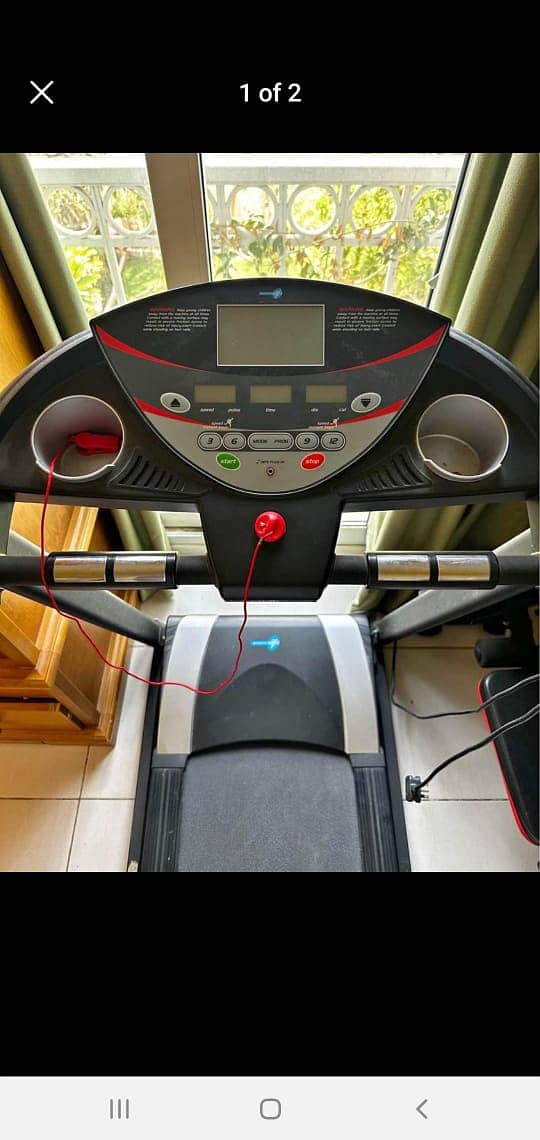 Treadmill Elliptical Cycle Running Machine Fitness Gym & Home exercise 5