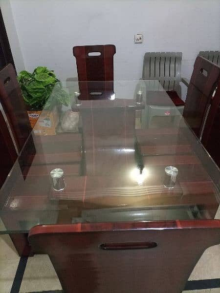 6seater new dinning table for sale 5
