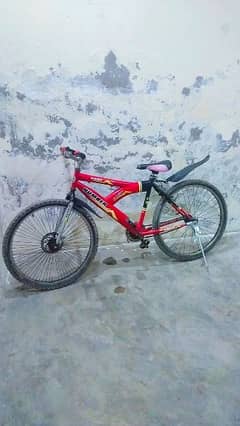 cycle size 26 inch. Allah things are in good condition.