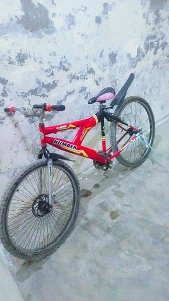 cycle size 26 inch. Allah things are in good condition. 9