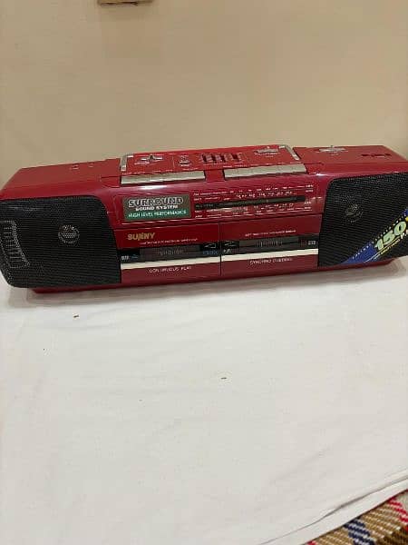 Japanese Made| Box packed | RX-560 Double Cassette Player| 4