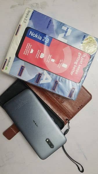 Nokia 2.3 with box and book cover 8