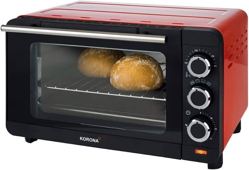 Korona 57005 toaster oven 14 L 1200 W Black, Red Grill 1