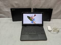 Lenovo Chromebook 300e touch screen 360 rotation