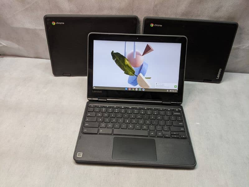 Lenovo Chromebook 300e touch screen 360 rotation 4