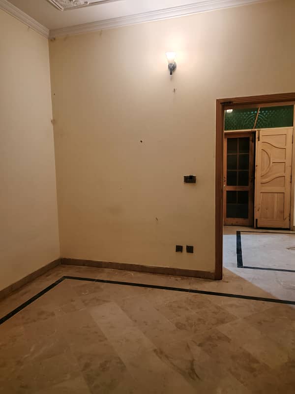 New Beautiful 5 marla ground portion available for rent in g11 Islamabad at big street, 2 bedrooms with bathrooms, drawing, dining, TVL, car porch, wooden work nice, at ideal location, near to markaz. 1