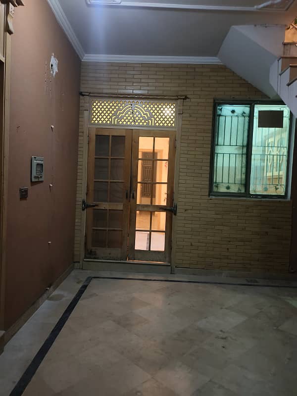 New Beautiful 5 marla ground portion available for rent in g11 Islamabad at big street, 2 bedrooms with bathrooms, drawing, dining, TVL, car porch, wooden work nice, at ideal location, near to markaz. 13