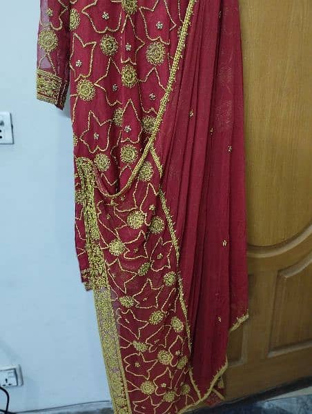 3 Piece ready to wear dress - Full Fancy Work 1