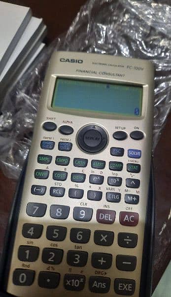 Casio Financial Calculator FC 100v 0