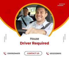 Required Male Driver age 40+ Required