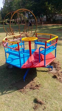 Fiber slide swing play unit for park swing seesaw jhula garden outdoor 0