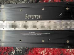 mono block amplifier powervox