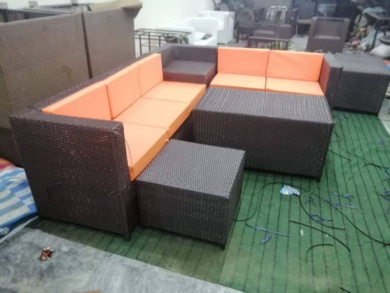 Outdoor L shape sofa in wholesale prise 10000 per seat 2