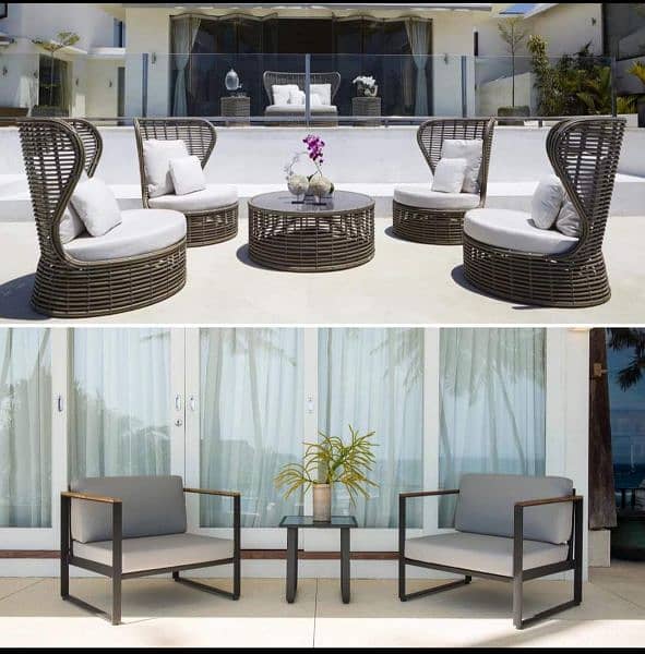 roop chairs & table set available in wholesale prise 8
