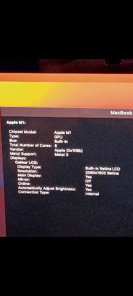 MacBook Pro M1 2020 16GB 1TB 13" Display CTO Model A2338 with Box 5