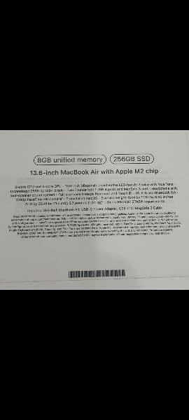 MacBook Air M2 2022 8GB 256GB 13.6" Midnight Color MLY33LL/A With Box 4