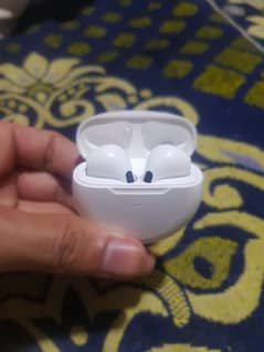 Air pro 6 tws wireless headphones white colour