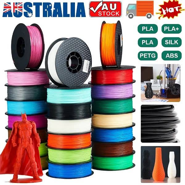 3D Printer Spool PLA, +, pro /CF /ABS /PETG /Resin /SILK /TPU Filament 0