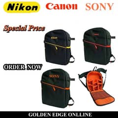 Camera Bag Of Nikon Sony Canon