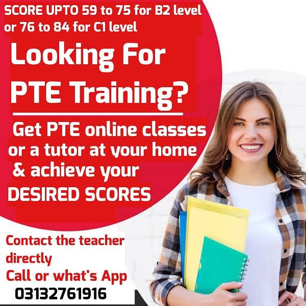 IELTS PTE DUOLINGO LANGUAGE CERT TUTOR OR ONLINE CLASSES 2