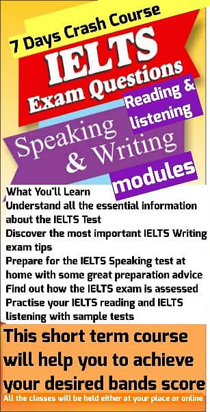 "PTE Preparation and IELTS – Online & Home Tutoring Available" 5