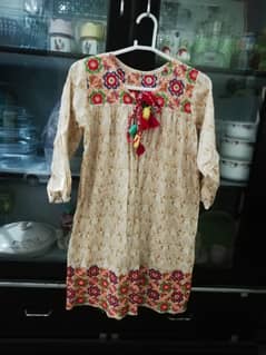 Embroidered 2pc lawn dress