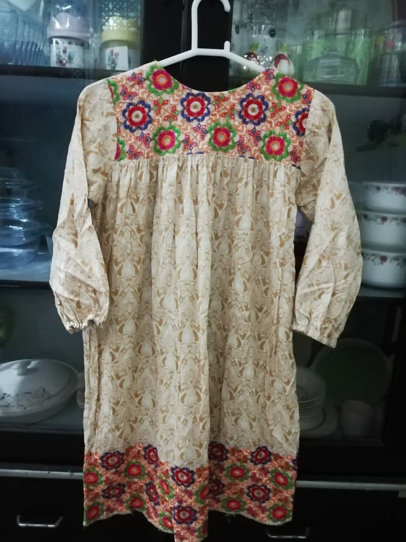 Embroidered 2pc lawn dress 1