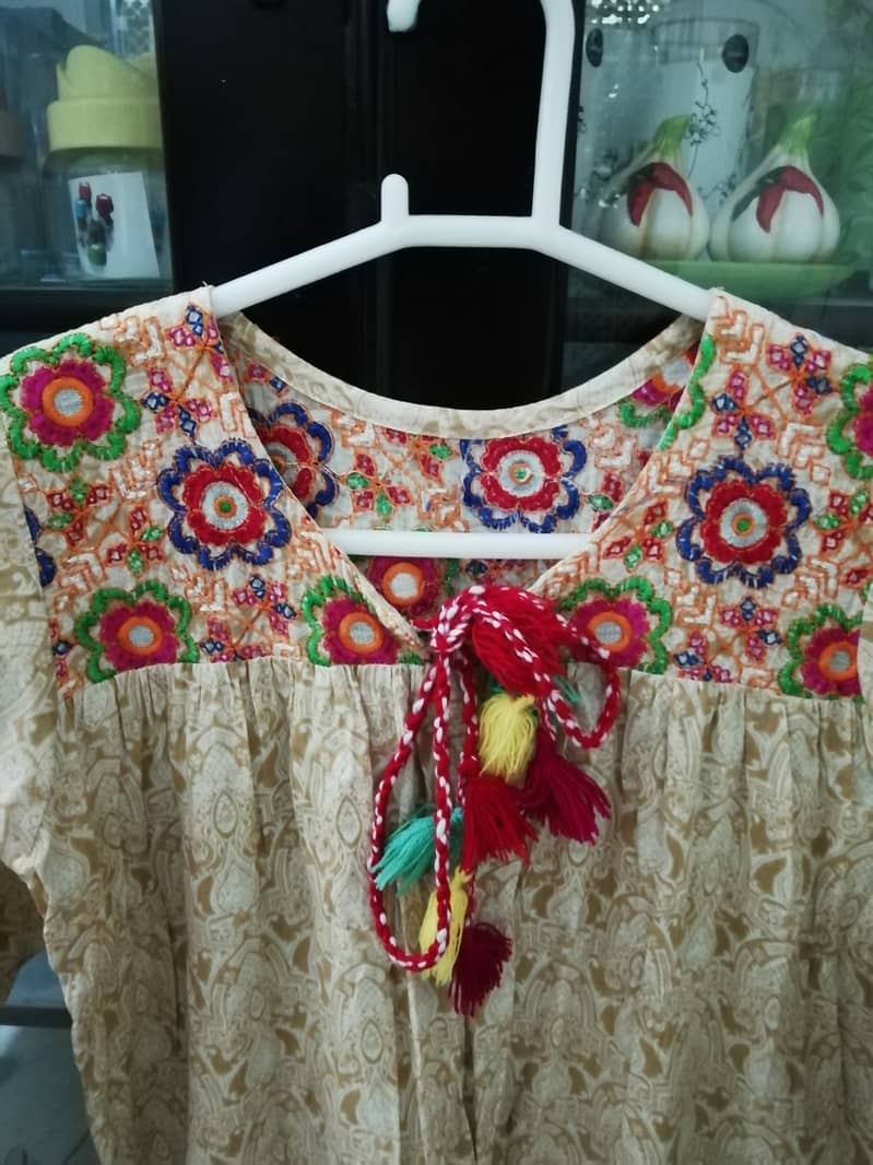 Embroidered 2pc lawn dress 3