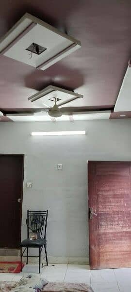 house for sale 120 SQ yd ground+ 1st floor Rcc 2room fully marble 3