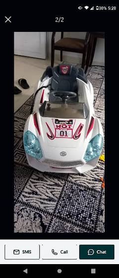 Hot racer car 1 month use