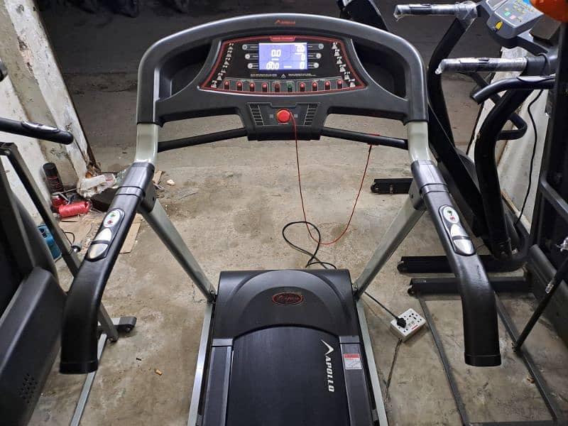 treadmill and gym cycle 0308-1043214  / Runner/ elliptical/ air bike 9