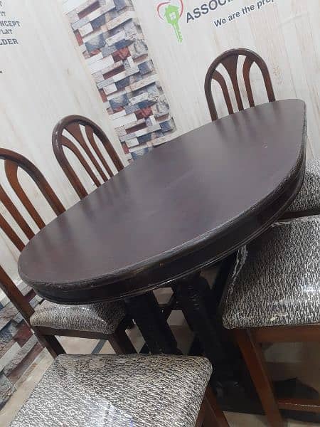 8 seater Peerha sofa and wooden dining table with 6 chairs 6